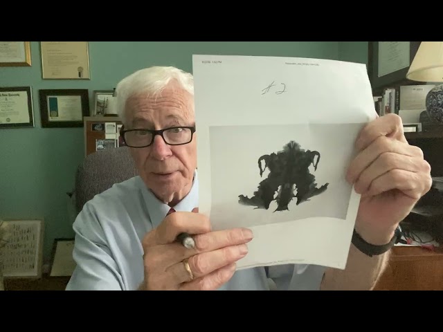 Calming Delusional Thinking  |  Grandpa's Inkblot Test and Grounding Exercise