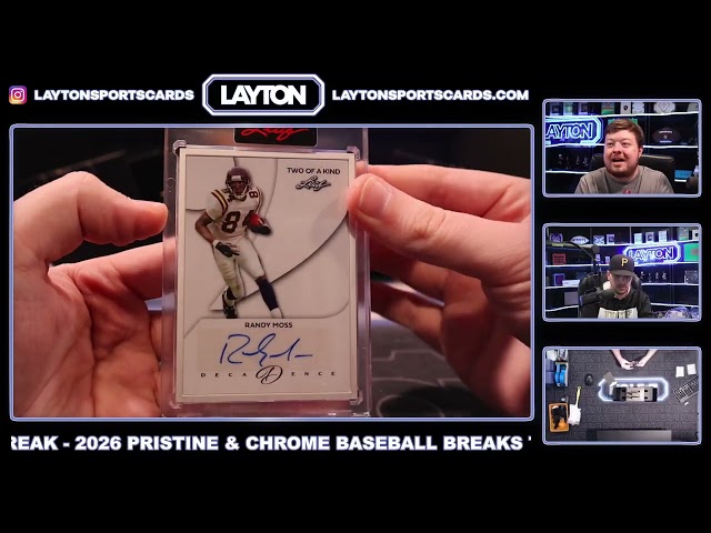 2026 Leaf Decadence 3 Box Case Break #1 RANDOM HIT STYLE
