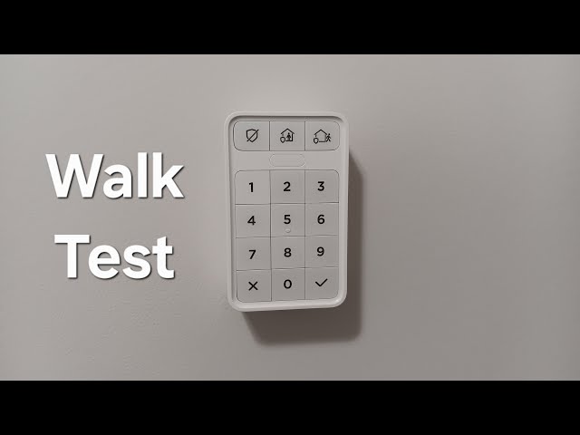 2025 Walk Test on my Roku security system