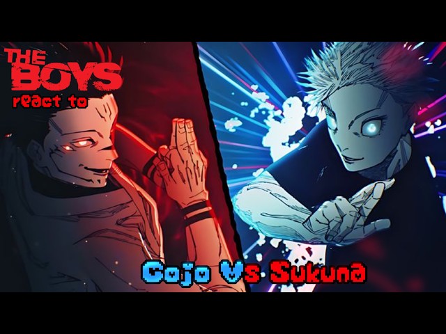 The Boys S5 react to Gojo Vs Sukuna || GachaPuppies 
