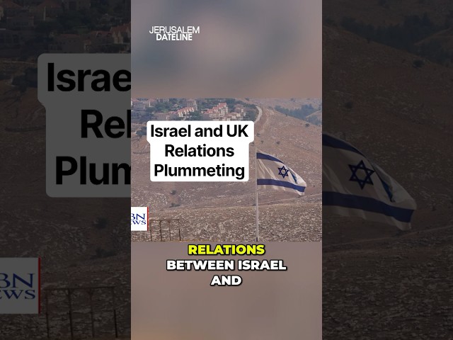 UK Bans Israeli Settlement Goods - Israel Retaliates!