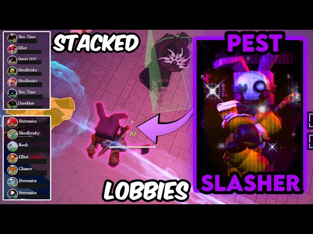 LEVEL 300 PEST SLASHER SERVERWIPES PRO LOBBIES in Forsaken!