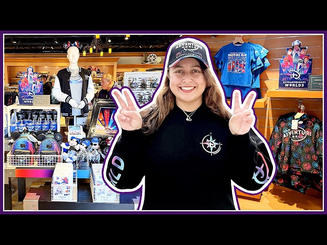 NEW Disney Adventure World MERCHANDISE! Disneyland Paris Shopping 2026