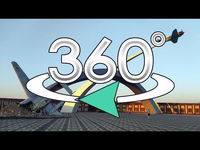 Memorial to the Defenders of the sky of the Fatherland (5,7К VR Video 360°) Tula. Russia.