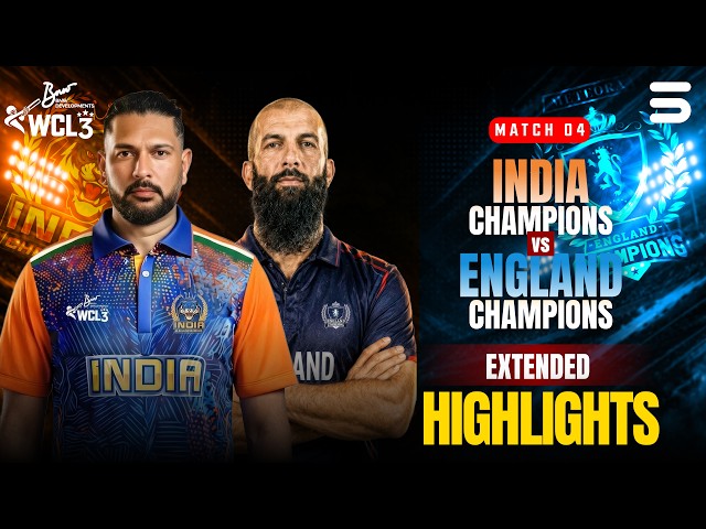 Full Match Highlights🏏| India Champions vs England Champions | Match 4 | WCL 2026 | M9O1T