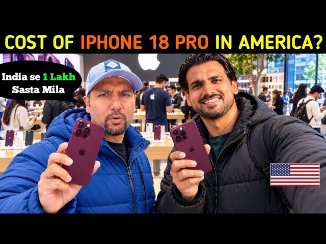 COST OF IPHONE 16 PRO IN AMERICA with @PassengerParamvir
