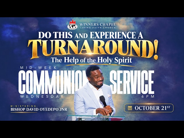 MIDWEEK COMMUNION SERVICE | 21, OCTOBER 2026 | FAITH TABERNACLE, OTA.