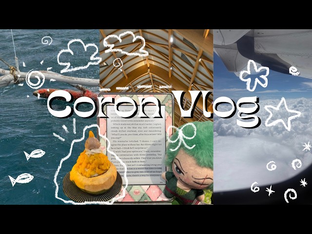 🍀 slice of life diaries (03): 24 hours in Coron, Traveling Alone, tons of food !!