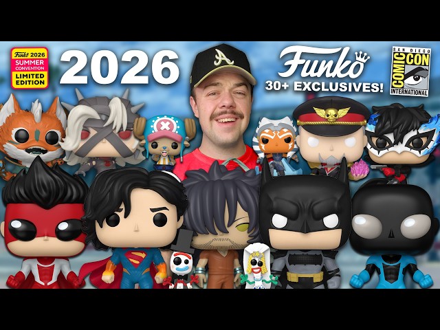 Все эксклюзивные Funko Pop с SDCC 2026 (Гид покупателя)