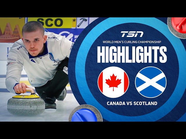 World Men's Curling Championship: Draw 4 - Canada vs. Scotland