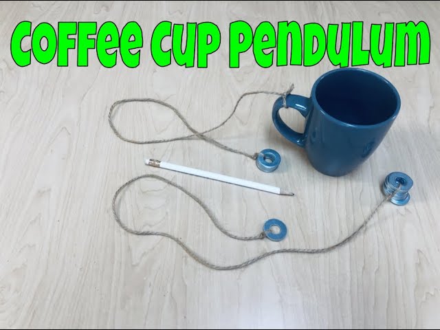 Will the Washers Swing? | Coffee Cup Pendulum