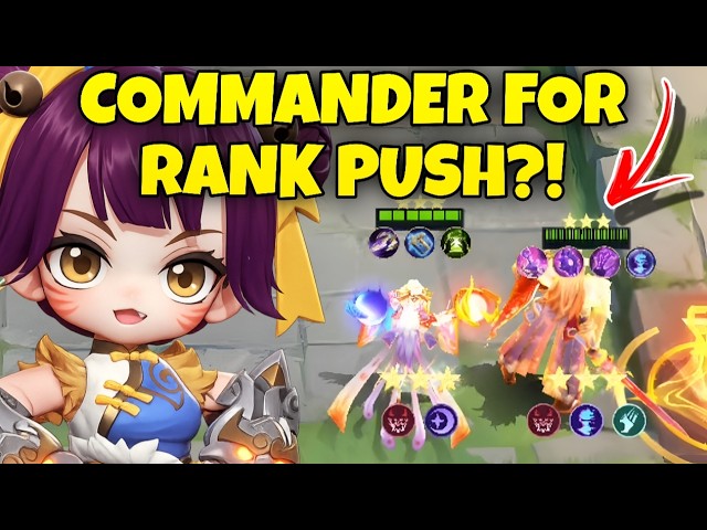 Wanwan Is the EASIEST Commander?! | MCGG Magic Chess Go Go