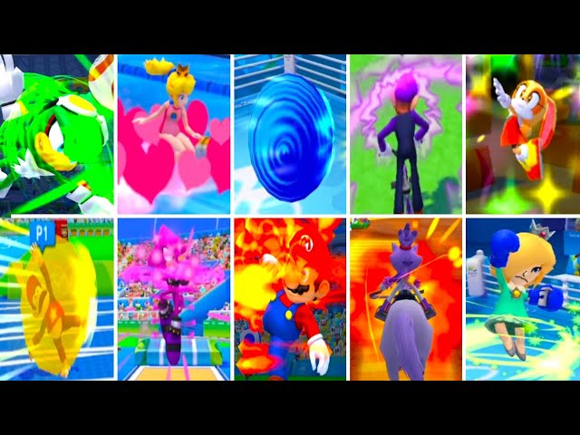 Mario and Sonic at the Rio 2016 Olympic Games - All Characters Supers (3DS)