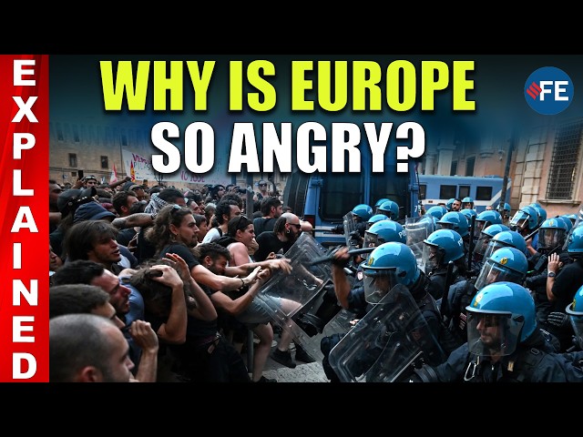 Why Is Europe So Angry? The Cost-of-Living Crisis Behind The Protests