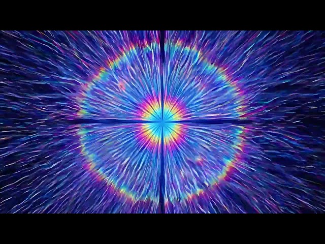 Electric Rainbow Vortex — 4K VJ Loop Pack (Dark Techno Visuals)