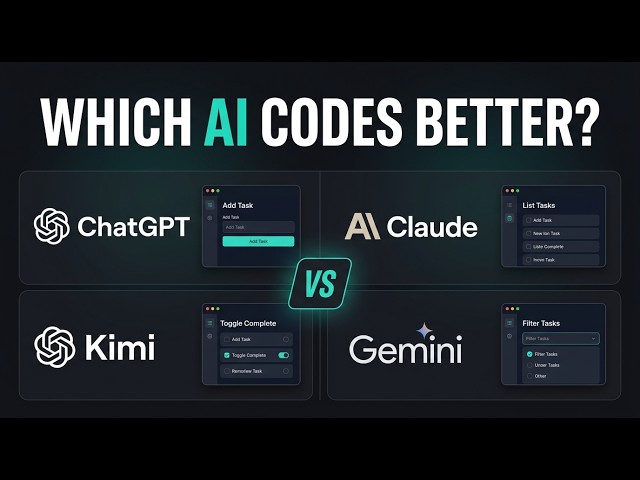 7 AI Models Build the Same To-Do App — Winner Is Clear