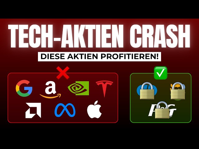 DAS passiert beim Tech-Aktien Crash und so bereitest du dich darauf vor.