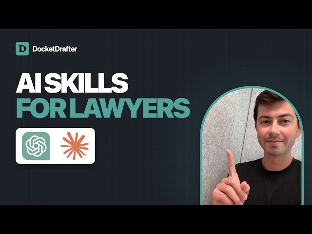 AI Skills for Lawyers: How to Create and Use Skills in ChatGPT and Claude