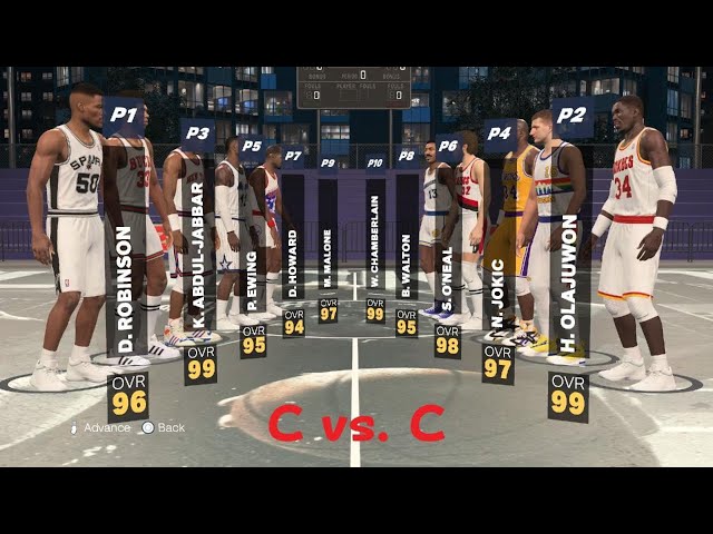 NBA 2K26 Gameplay - Centers vs. Centers - Blacktop Edition