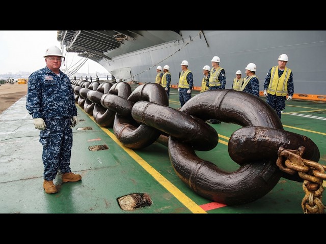 This Is How The World's Strongest Anchor Chains Are Made | by @Satisfyingtech116