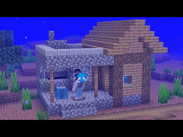 Minecraft, But The World Is Underwater...