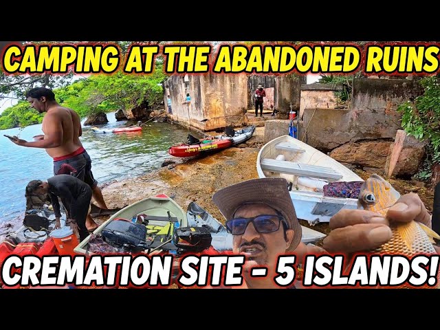 Camping on lenagan Island ( down the islands  ) Trinidad & Tobago 🇹🇹. Part 1.