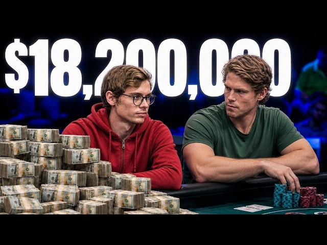 World’s BEST Poker Players BATTLE in $18,200,000 FINAL TABLE!