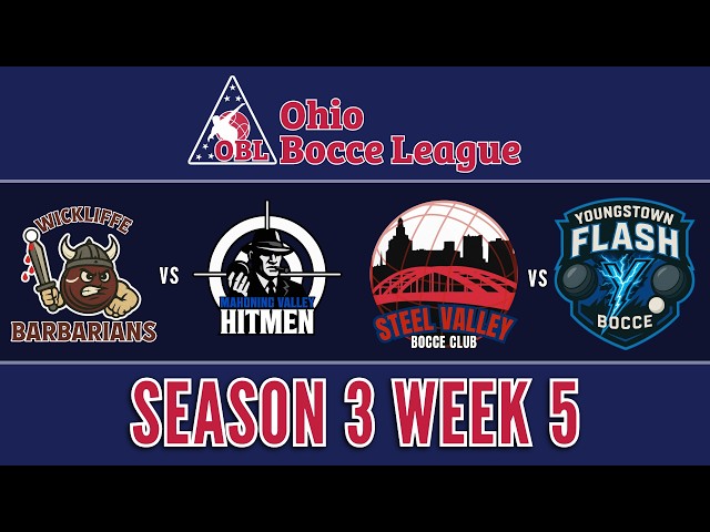 Ohio Bocce League: Heavy Hitters & High Stakes | LIVE Pro Bocce