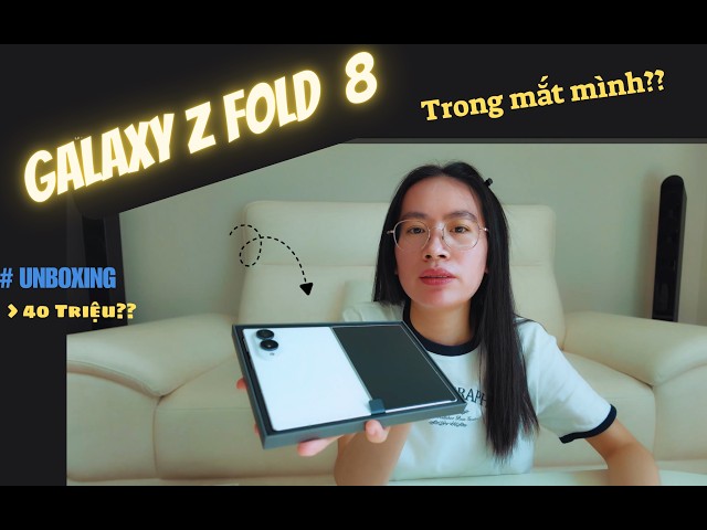 #đậphộp #unboxing #Fold8 đẹp thế này thì ai chịu nổi? #hanquoc
