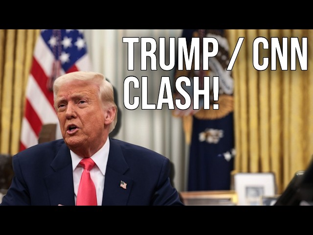 HEATED: Trump Clashes with CNN Reporter Over Iran War!