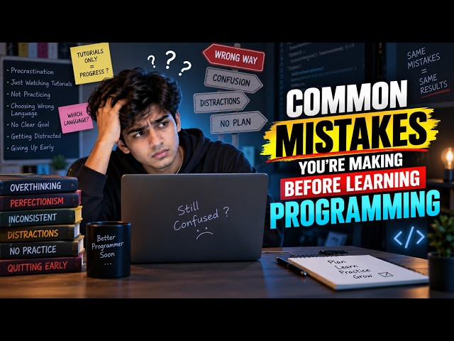 Mistakes Beginners Make Before Learning Programming