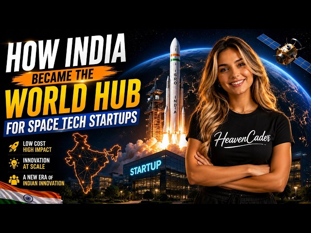 How India Became The World Hub For Space Tech Startups (2026)