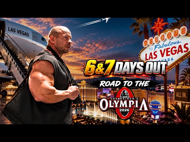 The LAST LEG DAY | Road to the OLYMPIA 2026 - 7 & 6 Days Out!