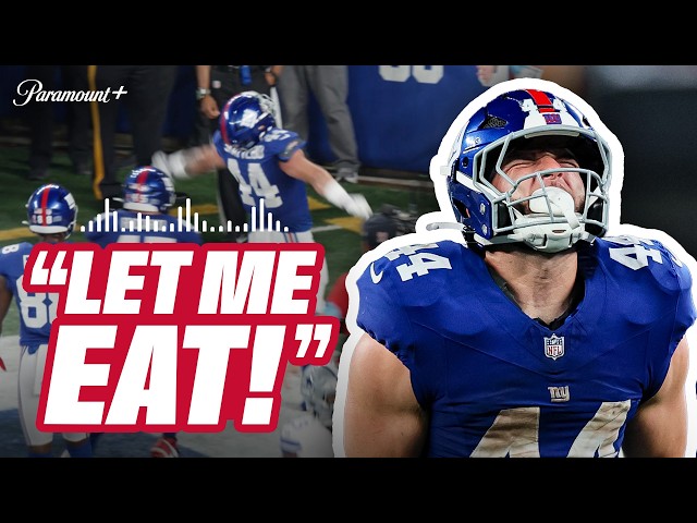 Cam Skattebo Mic'd Up | Giants WIN vs. Cowboys | New York Giants