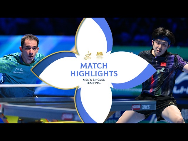 Wang Chuqin vs Hugo Calderano | Match Highlights |  #ITTFWorldCup 2026
