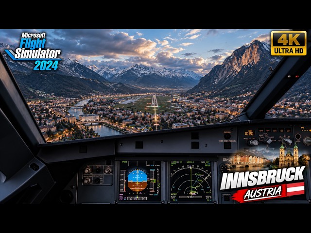 🤯 DLSS 5 + RTX 5090 Looks TOO REAL! | Innsbruck Landing | MSFS 2024