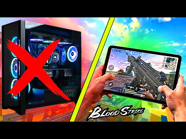 DEJÉ MI PC GAMING DE $3000 PARA JUGAR BLOOD STRIKE EN TABLET