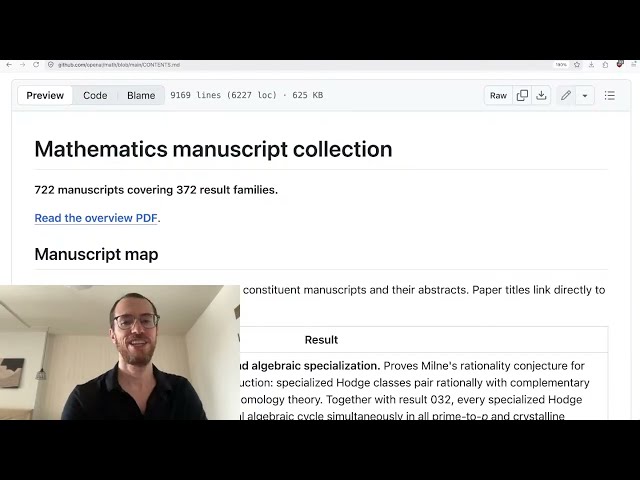 Live Reading OpenAI's 372 AI Math breakthroughs