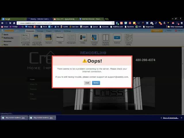 How to hide the footer message on a Weebly.com website