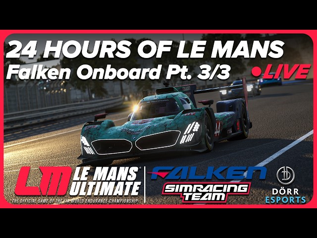 24 Hours Of Le Mans Topsplit on Le Mans Ultimate - Falken Team Onboard 3/3