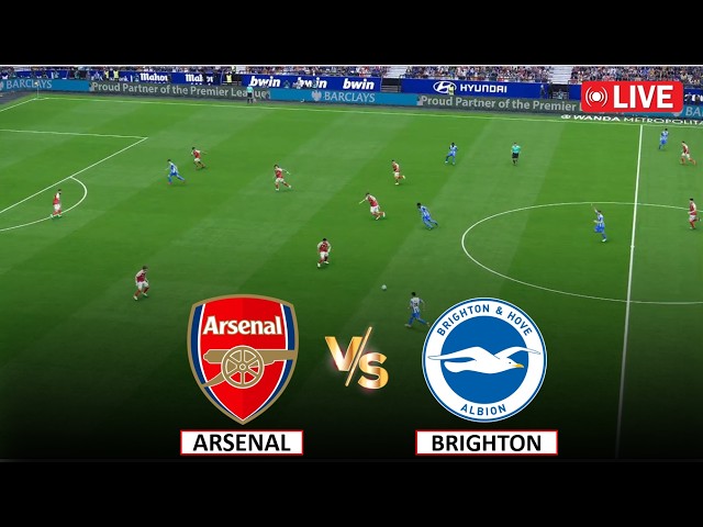 🔴Live : Arsenal vs Brighton I Full Match Live Stream I Video Game Simulation I 19 Sept, 2026