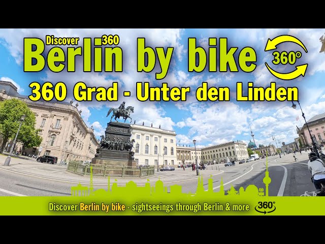 Unter den Linden zum Roten Rathaus in 360 Grad