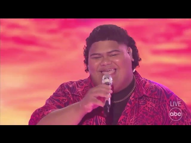 Iam Tongi Don't Let Go Full Performance Winner Of American Idol 2023
