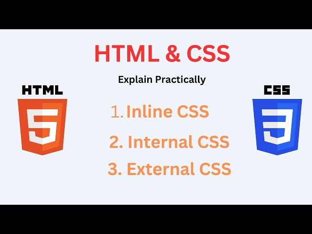 Create first web page using HTML and CSS | html and css tutorial for beginners | @BeingAProgrammer