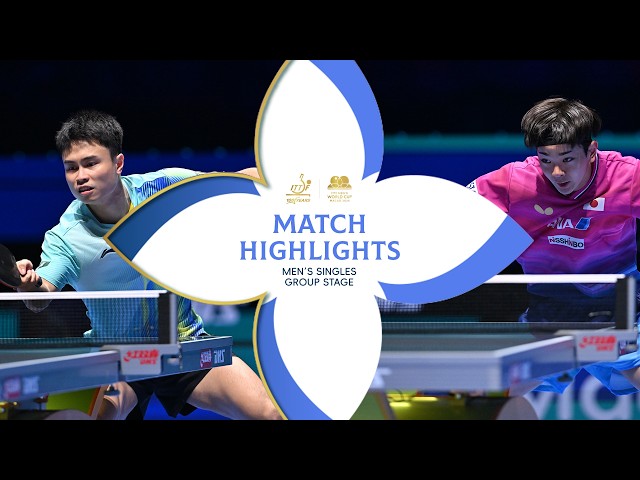 Zhou Qihao vs Ryuusei Kawakami | Match Highlights |  #ITTFWorldCup 2026
