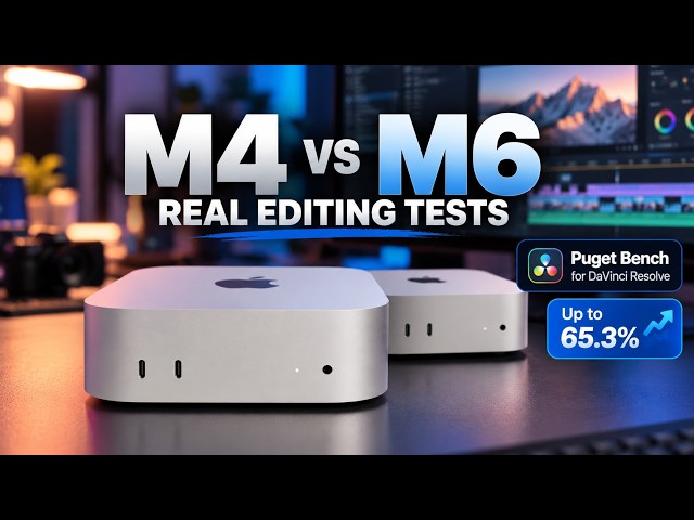 M4 vs M6 Mac mini: 27 Tests Reveal the Difference