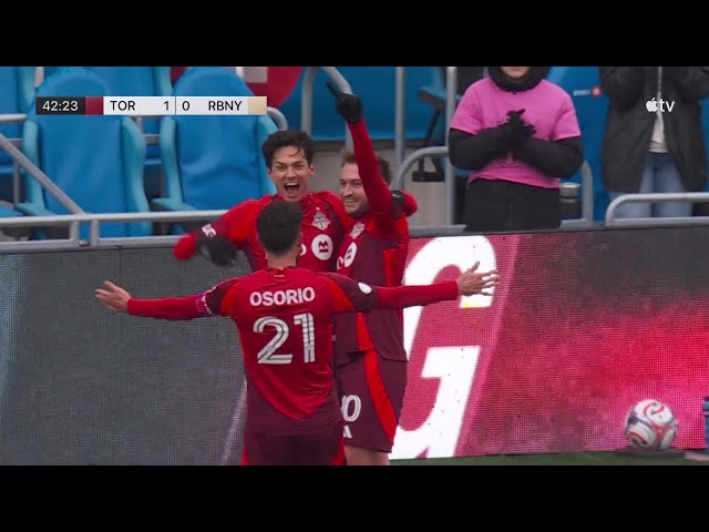 Dániel Sallói BANGER VOLLEY Lights Up Toronto FC's Home Opener!