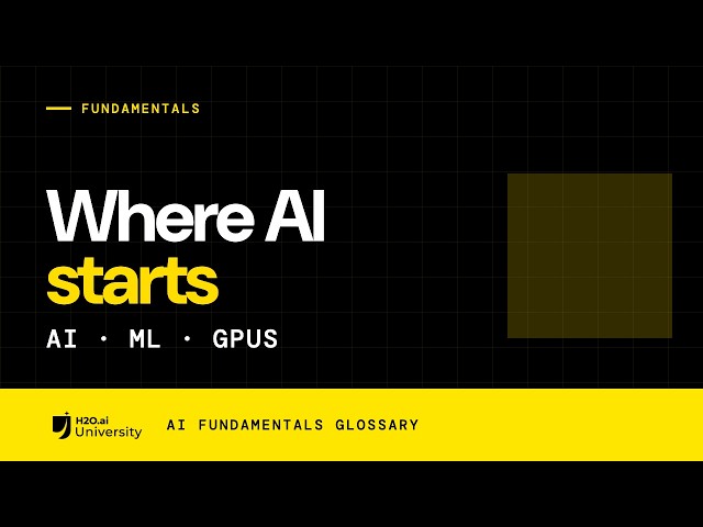 AI & Machine Learning: The Foundation Behind Every AI Solution