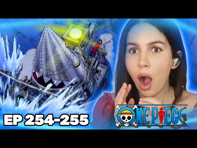 ROCKETMAN TO ENIS LOBBY!!!│ONE PIECE Episodes 254 & 255 REACTION!