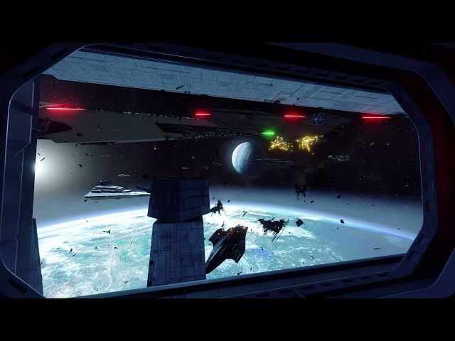 Star Wars Battle Ambience | Screensaver, Live Background, Wallpaper, Sleep 〖9 Hr〗